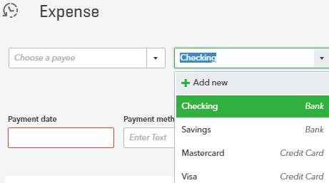 Expense form Check