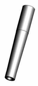 Cylindrical Shank Extensions for Modular Heads Anti-Vibration Tungsten Alloy with Through Coolant D 2 Product Dimensions (inch) L L 1 Item Description L L 1 D 2 D D 1 M 5672992 M-29-M16-CA1.25-6.3 6.