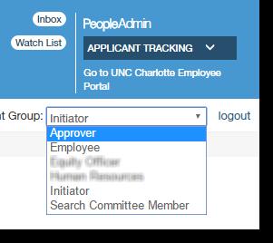 2.5 Approver: How to Approve a Position for Posting Introduction Applicant Tracking for the Approver begins after an Initiator writes and submits a posting for approval.