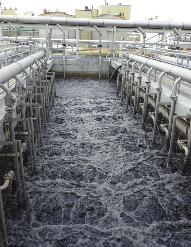 PRODUCE VERY HIGH-QUALITY EFFLUENT Treated wastewater from