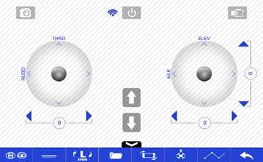 Operation 3.14 Drone Go Application Interface 1 2 3 4 5 7 6 8 9 12 10 11 1. Take Photo 2. WiFi Signal 13 14 15 16 17 18 19 20 3. Engage/Switch off Propellers 4. Take Video 5. Left Thumbstick 6.