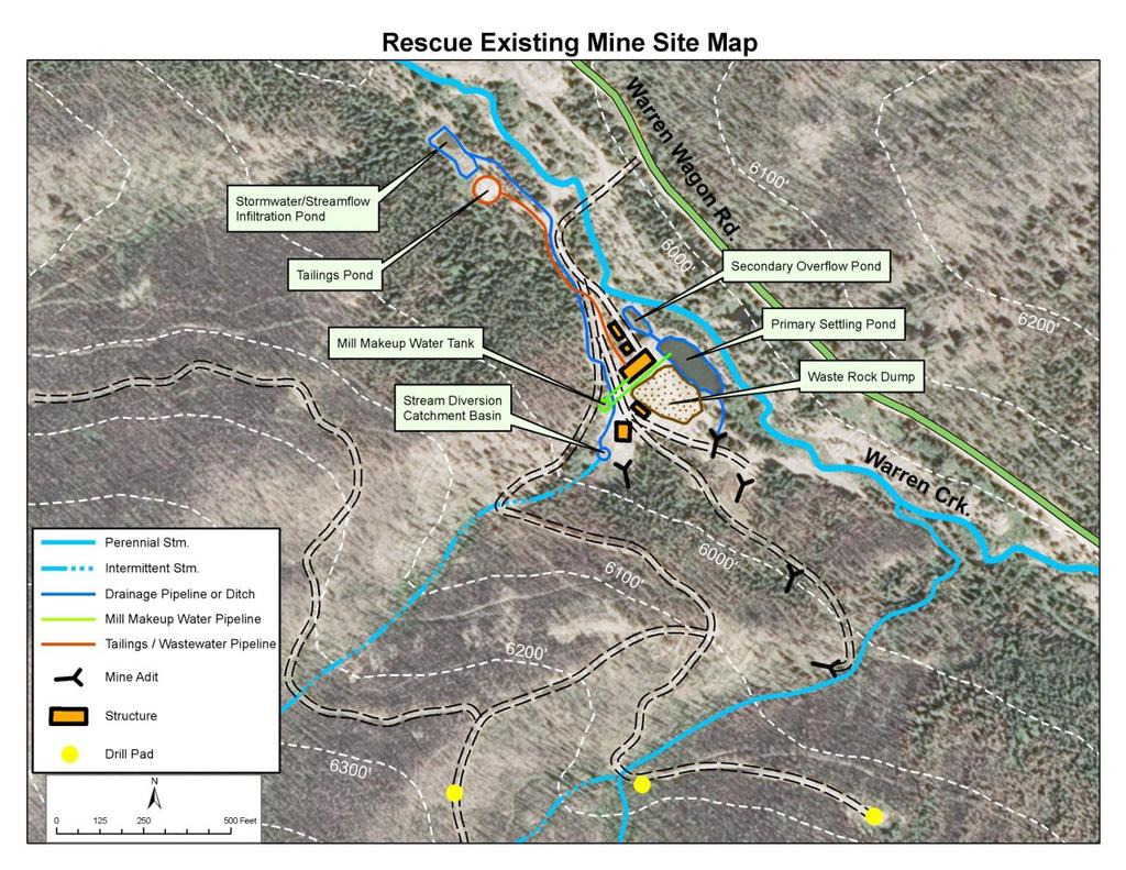 Figure 3 In addition to reauthorizing continuing use of the existing infrastructure along with the personnel and equipment needed to maintain and operate the existing mine, the proposed action would: