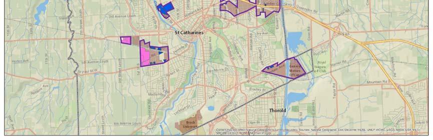 This provides a basis for evaluating existing job densities and is a key input to determining an appropriate density target for Employment Area lands in St. Catharines.