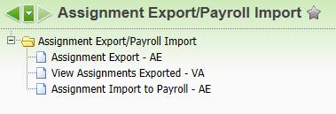 Assignment Export/Import Notes: Non-Contract/Rate Type pay codes If the assignment salary calculation is based on an hourly rate or hourly matrix, the hourly rate will import into the payroll pay