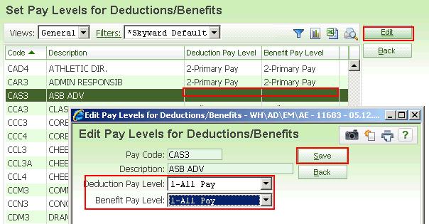 This controls the deductions and benefits that are applied to new pay records during the import process.