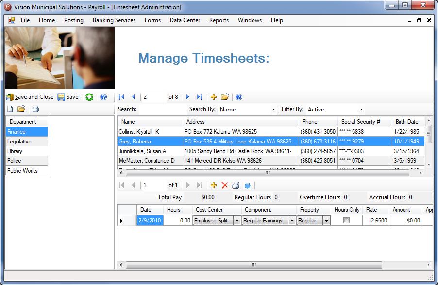 Wizards: How To: - Timesheets (Timesheets Wizard is covered in the Payroll Workflow