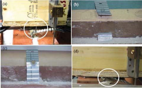The experimental works carried out by (Choi and LaFave, 2004) and (Reneckis and LaFave, 2009) on shear tests carried out also on brick-tie wood studs assemblages also revealed that twisting