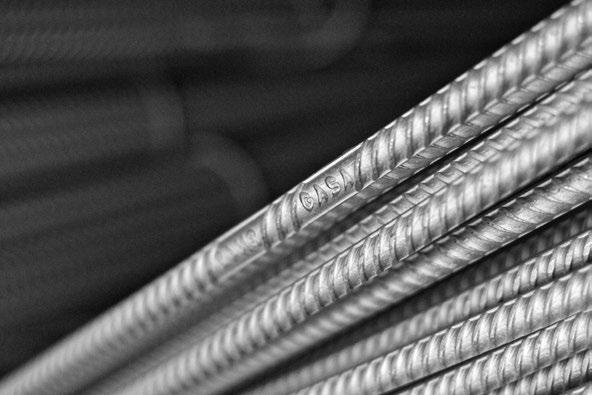 REBAR MEICAN STANDARD NM B-506 The rebar manufactured by GRUPO ACERERO meets the highest quality, attached to Mexican standard NM-B-506-CANACERO 2011 and USA standard ASTM-A615M and ASTM-A706M.