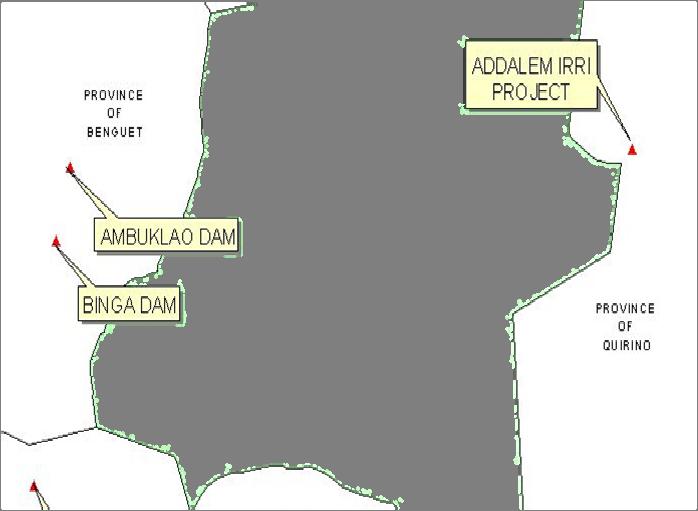 Apply sustainable forest management technologies Map showing strategic importance of Nueva Vizcaya 350 mw 120,000 has.