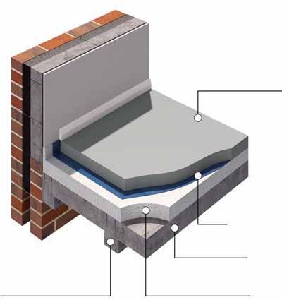 BELOW SCREED FINISH Screed Vapour Control Layer Concrete Blocks Concrete Beam Jabfloor Classic U-value: 0.25 W/m²K 1.00 105 100 100 100 0.90 105 100 100 100 0.80 100 100 90 90 0.70 100 90 90 85 0.