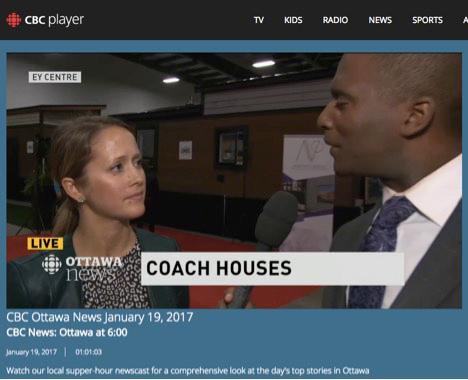 CBC Ottawa News at 6 (Television), January 19 Live remote at the Ottawa Home +