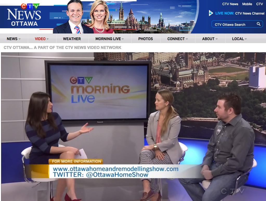 CTV Morning Live (Television), January 17 A City of Ottawa Representative and the Owner of
