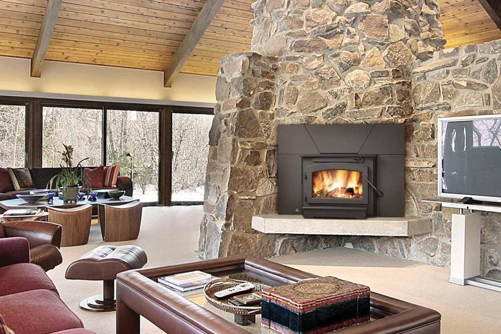 Transform your masonry fireplace into an efficient, clean