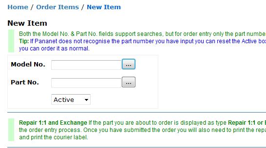 Create Order Line To add an order line, ensure that the Status field displays No order attached or Draft Order Attached.