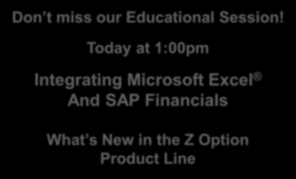 Today at 1:00pm Integrating Microsoft