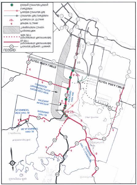 The Transportation Development Strategy Simcoe Area Transportation Network Assessment The Transportation Development Strategy includes recommendations for roadway improvements, transit and travel