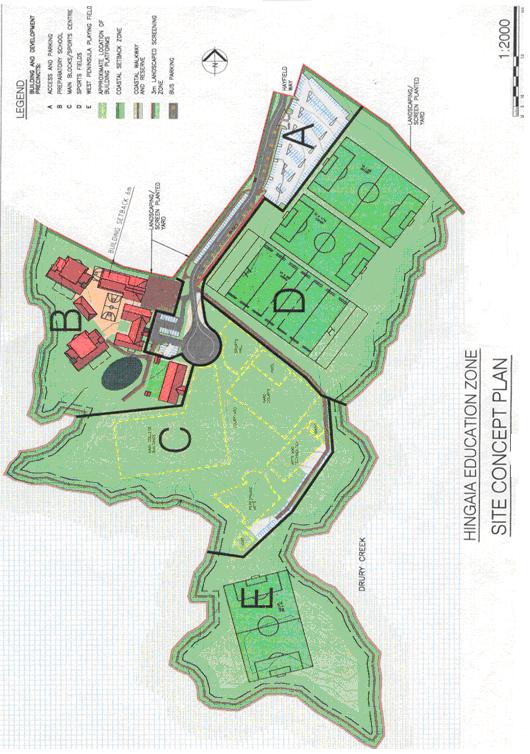 Site Concept Plan Auckland Council District