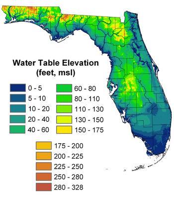 Drainage Site preparation Likely sufficient in the sandy soils of the central Florida ridge area.