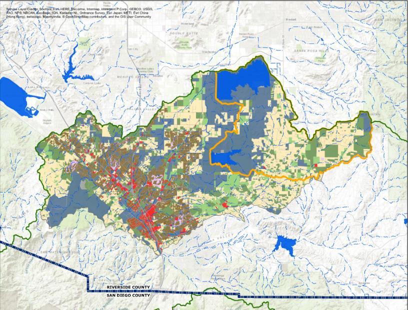 Murrieta Creek (902LMC778) Land Use (%) Land Use 2018 2017 2016 2015 2014 2013* 2012 2011 2010 2009 Urban Residential 8.87 8.74 8.37 8.28 8.12 8.12 11.64 11.58 11.58 11.58 Industrial 0.84 0.81 0.71 0.