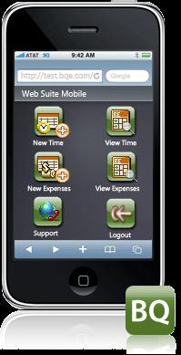 Web Suite Mobile 16 Web Suite Mobile Overview Using Web Suite Mobile, professionals in satellite offices and in the field can enter time and expenses as and when needed via the Internet on their