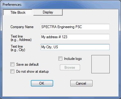 How to Set Preferences for a Project ASDIP Steel allows you set project preferences in order to customize your program and improve your experience.