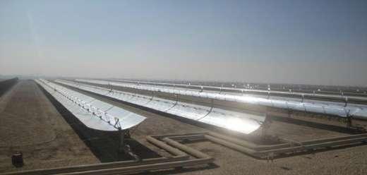The 1st CSP plant is 140 MW including solar field of 20 MWe based on parabolic trough
