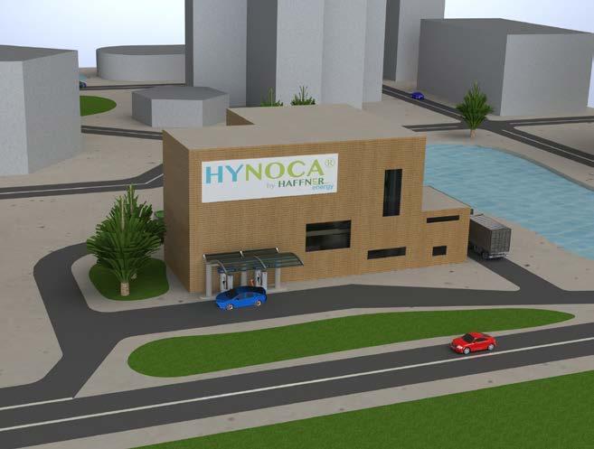 Haffner Energy World 1st : Hydrogen production from biomass, via a highly innovative patented process named Hynoca (standing for «HYdrogen NO CArbon») The process comprises a number of key advantages