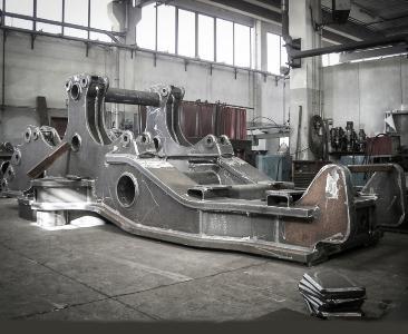 small/medium series Metal constructions in general Robot welding for