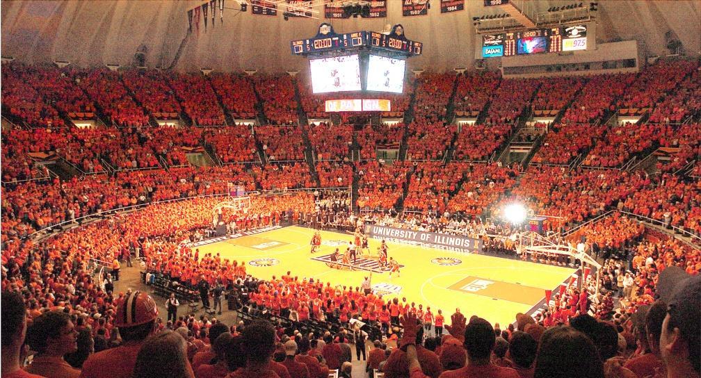Illinois Basketball Assembly Hall Capacity 16,450 Ranked as the 7 th -most valuable collegiate