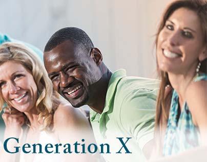 Generations Gen X Born between 1965 1980 Influenced by Fall of