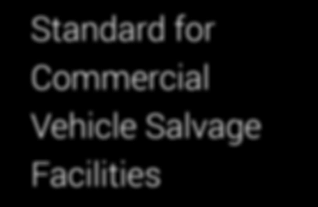Standard for Commercial Vehicle