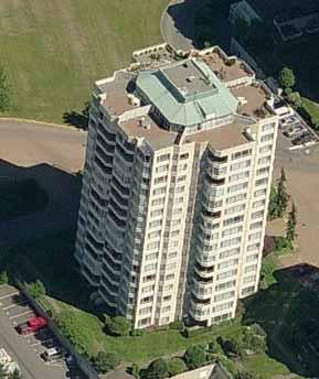 Case Study: HB Building ID # 497077, Abbotsford N Building specifications Abbotsford 92 Suites, 16 levels Built 1990 Estimated length from aerial view = 27 m Estimated width