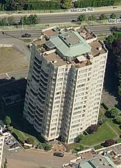 Case Study: HB Building ID # 500135, Abbotsford N Building specifications Abbotsford 93 Suites, 16 levels Built 1992 Estimated length from aerial view = 27.