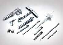 MAGNETS DOWELS AND ANCHORS SPRINGS SELF-LOCKING SCREWS ACCESSORIES FOR THE PNEUMATIC, HYDRAULIC, AND FLUID SECTOR