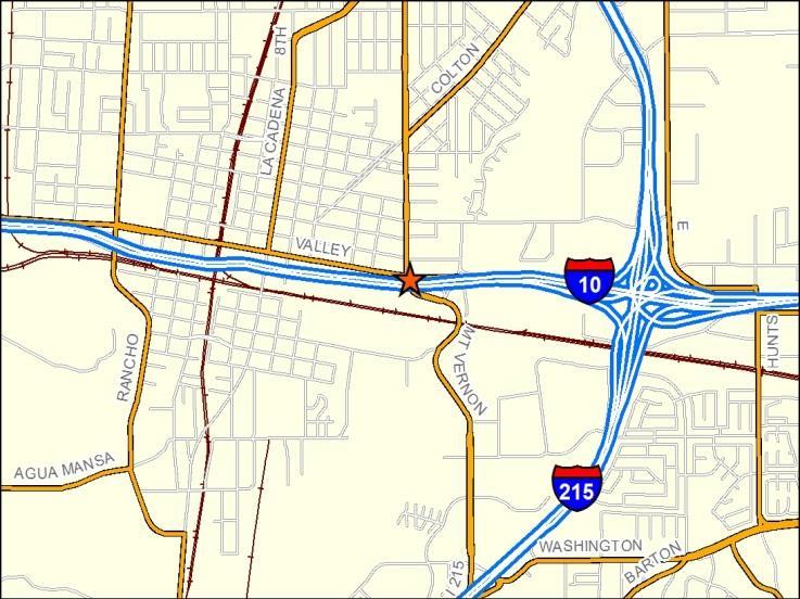 Phase: Planning I-10 Corridor Type: Interchange I-10 / MOUNT VERNON The project will replace the existing bridge over I-10 and Mount Vernon and will provide local circulation improvements.