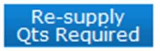 Resupply Qty Required This tab provides the Resupply Quantities Required report that can be viewed, depending on your level of access for Malawi, a specific district or facility.