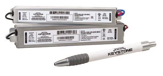 Output Power Output Current Output Voltage Input Voltage KTLD-60-UV-12V-MC1 60W 5A 12V 120/277Vac KTLD-100-UV-24V-MC2