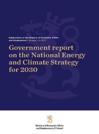 Local Policy - continued The long-term objective of Finland is to be a carbon-neutral society and the report published by the Parliamentary Committee on Energy and Climate Issues in October 2014,