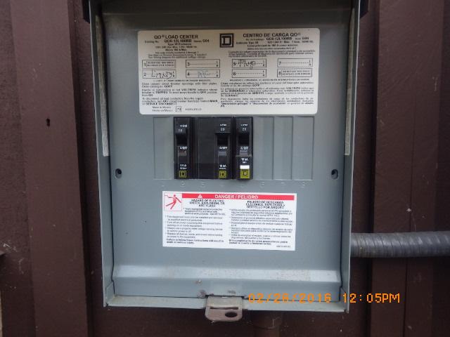 Visible Service Equipment & Main Disconnects: Main Service Rating 200 Amps Breakers