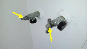 5. Plumbing Washer machine drain line not tested. Washer machine water supply valves observed leaking at the handles. Recommend repairs by qualified individual as needed. 6. Wall Condition 7.