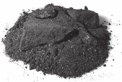 12 2 (a) The fact sheet contains information about oil sand. Oil sand contains a mixture of approximately 90% clay, sand and water and about 10 % bitumen.