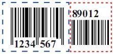5-Digit Add-On Code An EAN-8 barcode can be augmented with a five-digit add-on code to form a new one.