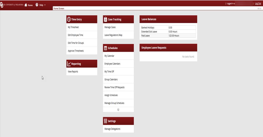 The Manager Dashboard The functions available on the Workforce dashboard depend on the type of role of the user.