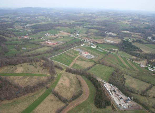 IMPACT OF MARCELLUS SHALE Changes to the Area Aerial of