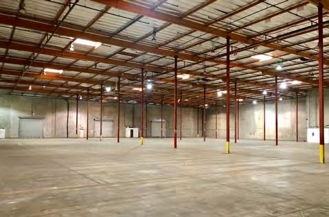 Full Building User BUILDING SPECIFICATIONS DESCRIPTION discuss demising plan, walls, reason etc ±106,412 SF ±6,900 SF office 12 Double wide grade doors 3 Dock positions (POTENTIAL