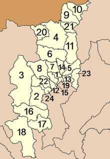 Doi Lo Figure 4 Zoning map of Chiang Mai Districts (A) Chiang Mai Provincial Administrative Organization (CM-PAO) After the act of PAO in 1997 was approved by the