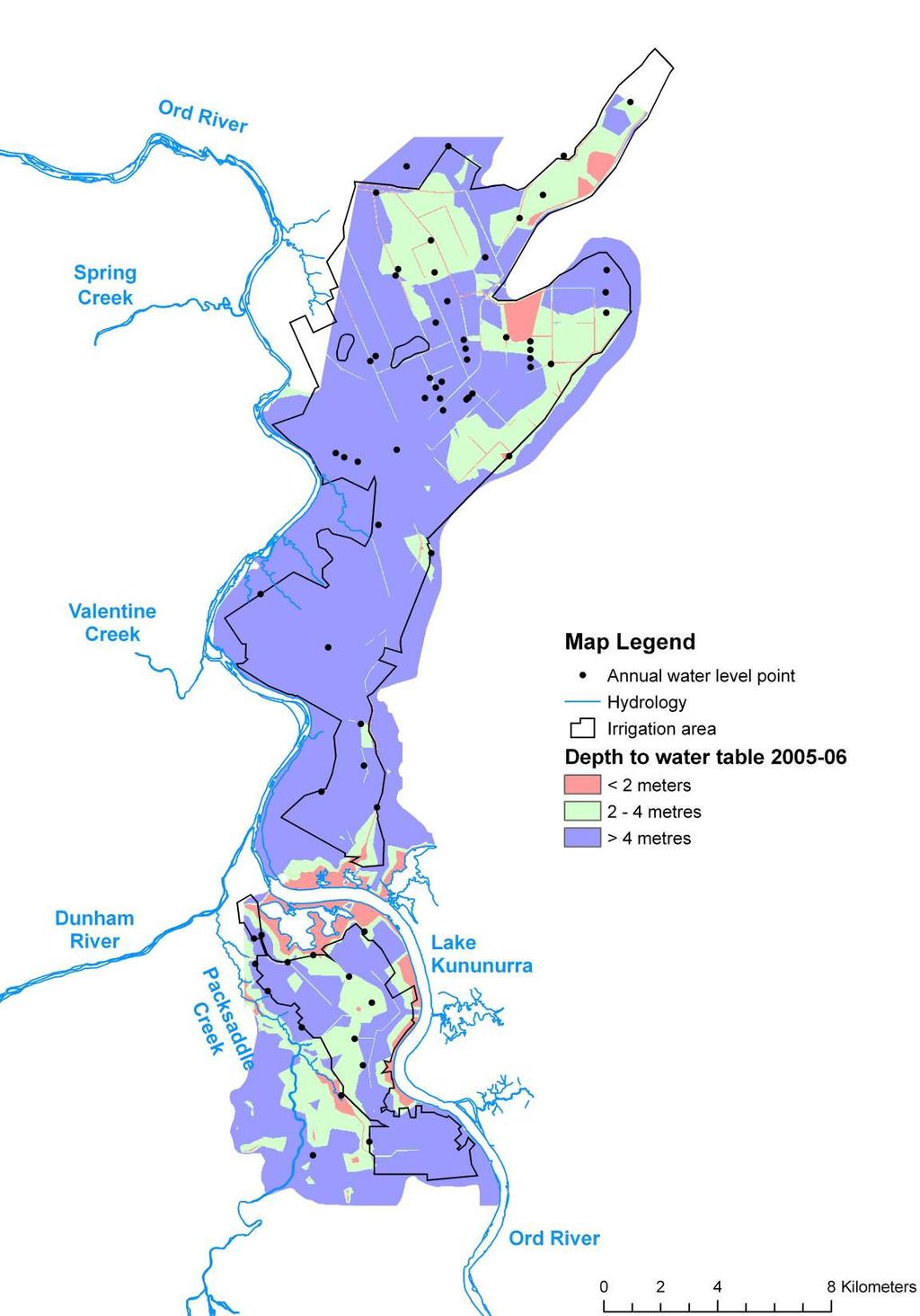 APPENDIX 5: EXAMPLE OF GROUNDWATER MAPPING Figure A Analysis