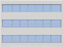 creative facade design, which should vary as a function of the orientation. 4. Facade orientation should influence the WWR.