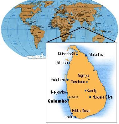 line - 1340 km 650 km north to the equator Population 20.