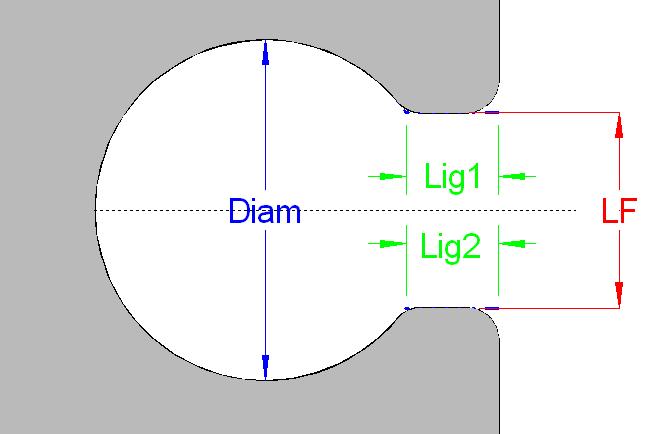 WEAR DEGRADATION DEFINITION Here after the solicited area of card guide and zone to measure (in red see fig 6).